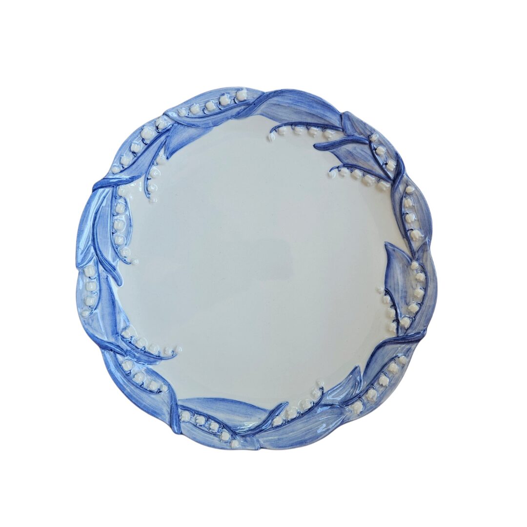 les-ottomans-lily-of-the-valley-essteller-aus-handbemalter-keramik-2er-set image 1