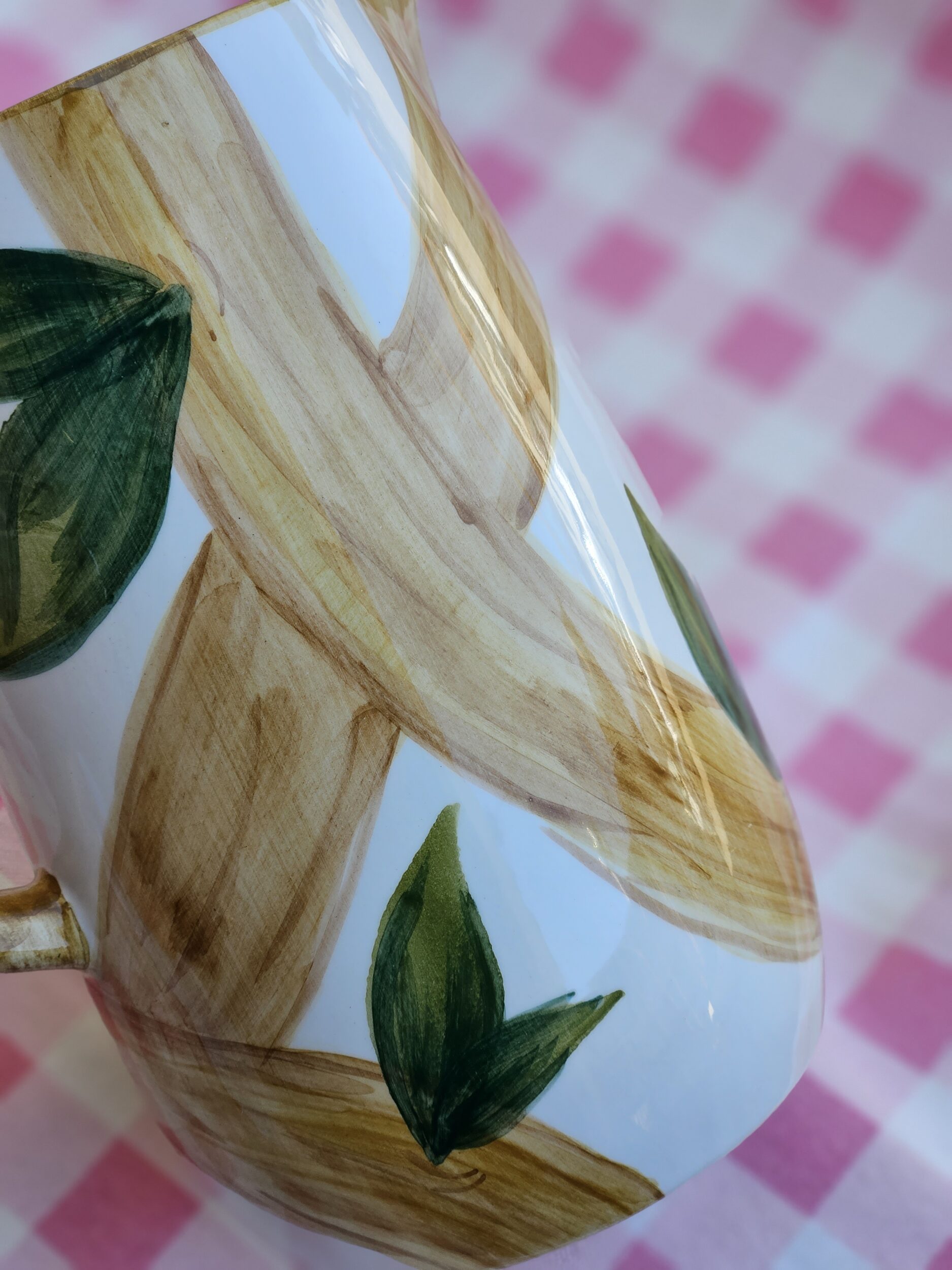 les-ottomans-krug-vase-aus-keramik-handbemalt image 2
