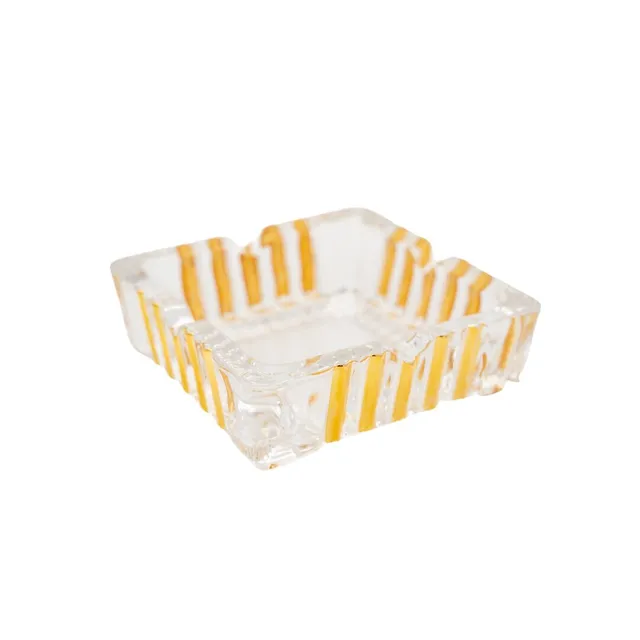 les-ottomans-aschenbecher-kristall-aschenbecher-mit-gold-details image 1