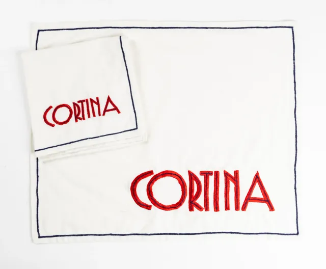 les-ottomans-cortina-platzset-serviette-baumwolle-bestickt image 1