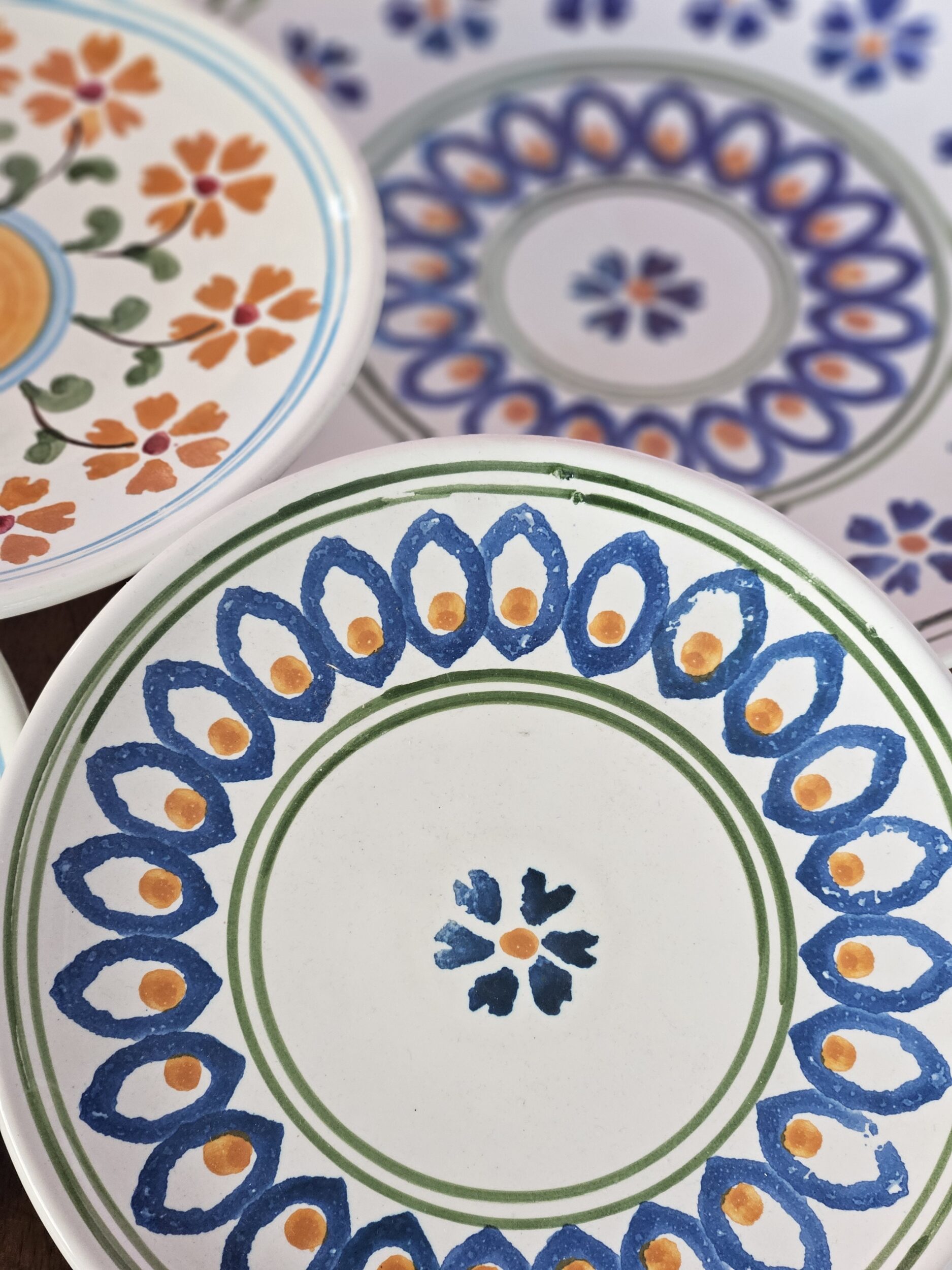 les-ottomans-teller-aus-keramik-handbemalt-4er-set image 4