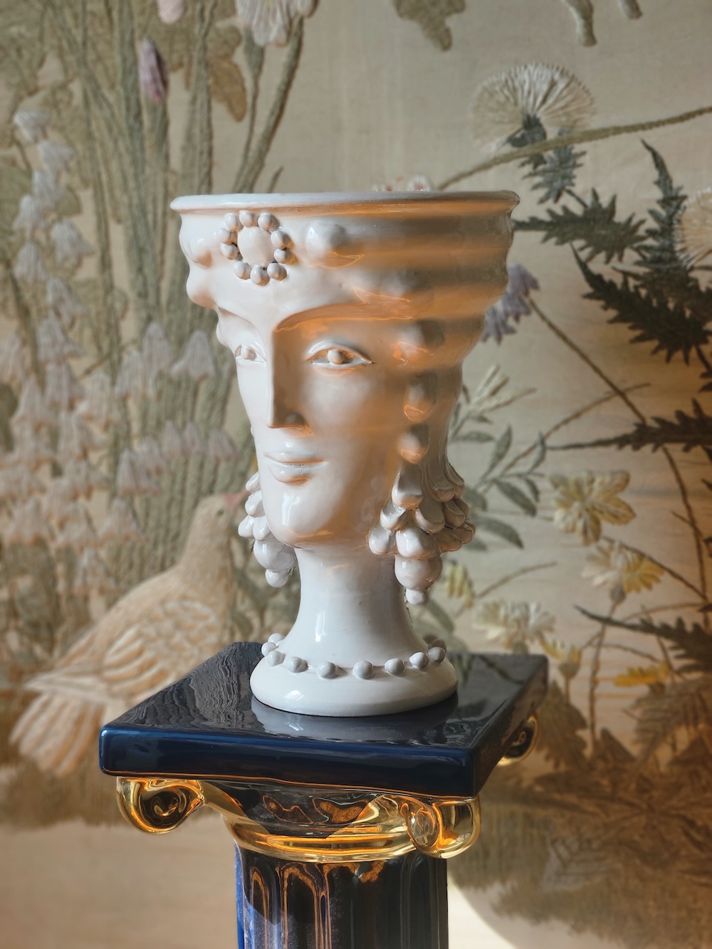 les-ottomans-an-italian-heritage-testa-di-moro-vase-aus-sizilien image 2