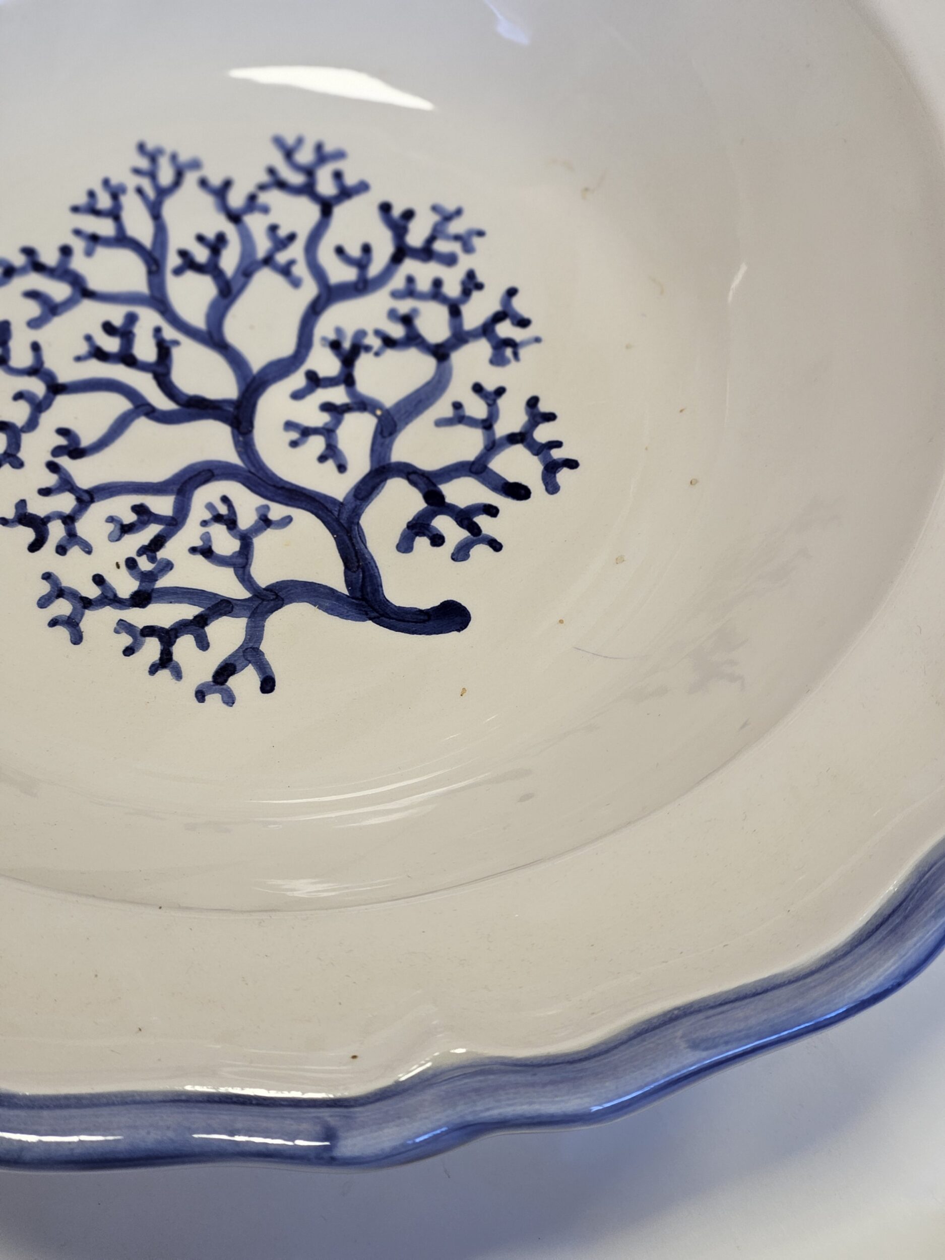 les-ottomans-corallo-blu-insalatiera-salatsch-ssel-keramik-handbemalt image 3