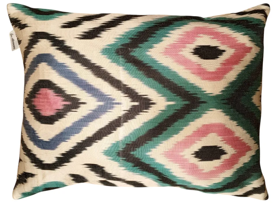 les-ottomans-kissenbezug-s354-seide-ikat image 1