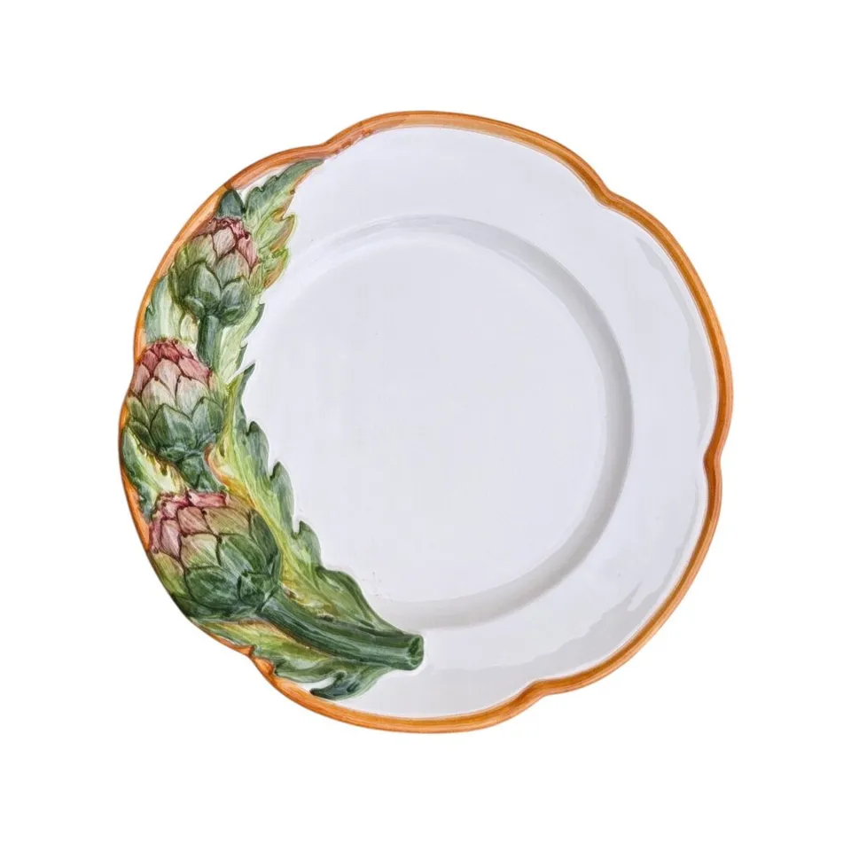 les-ottomans-carciofo-asp04-teller-flach-handbemalte-keramik image 1
