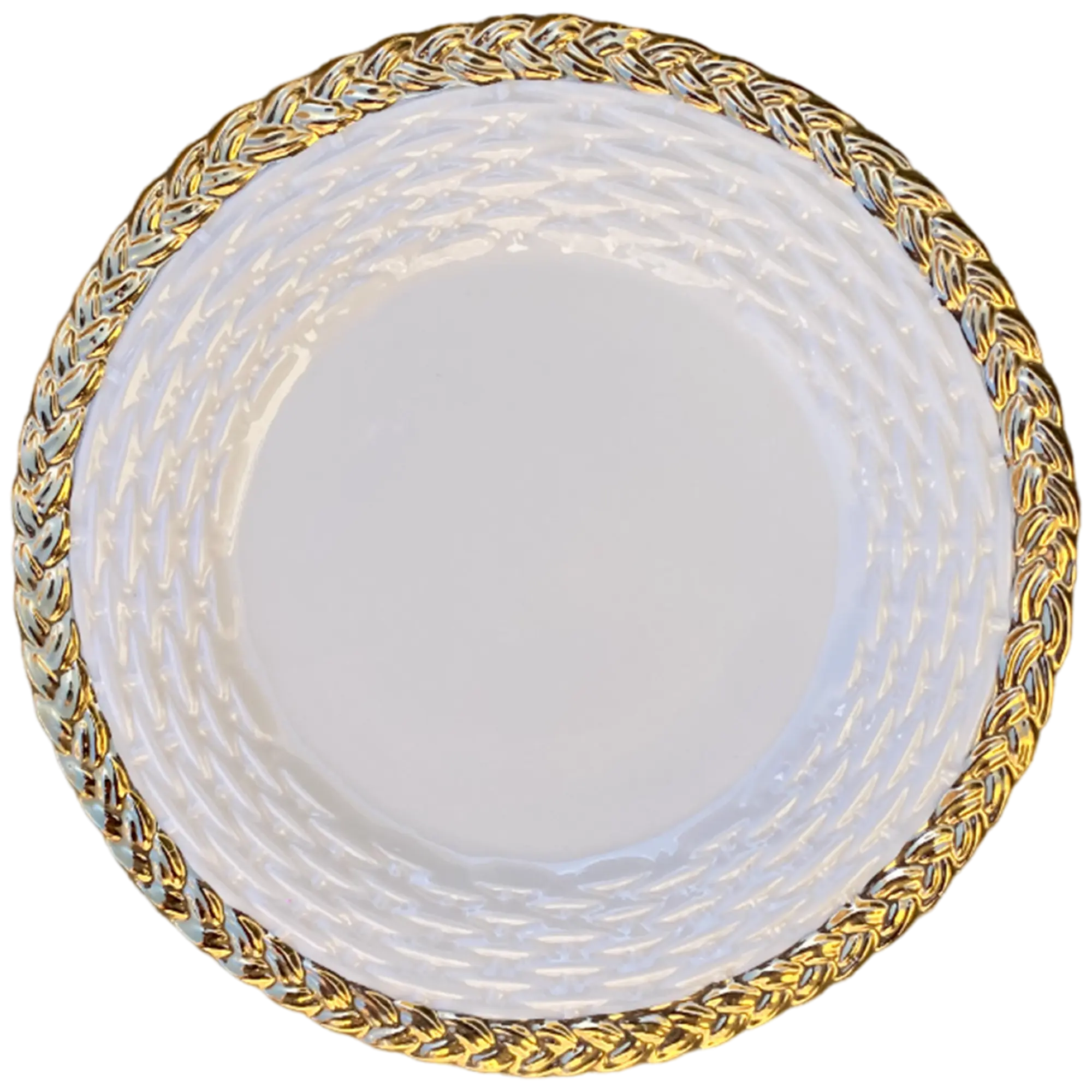 les-ottomans-tgw01-gold-wicker-dessertteller-aus-keramik image 1