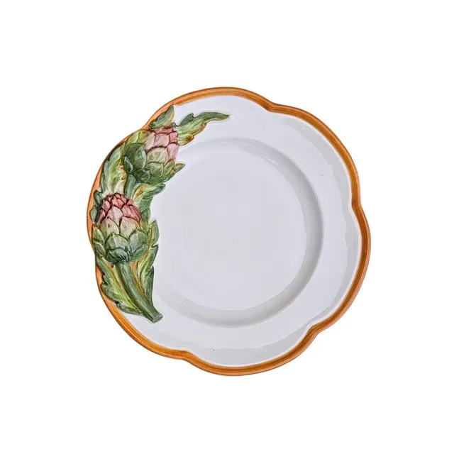 les-ottomans-carciofo-asp06-salatteller-keramik-handbemalt image 1