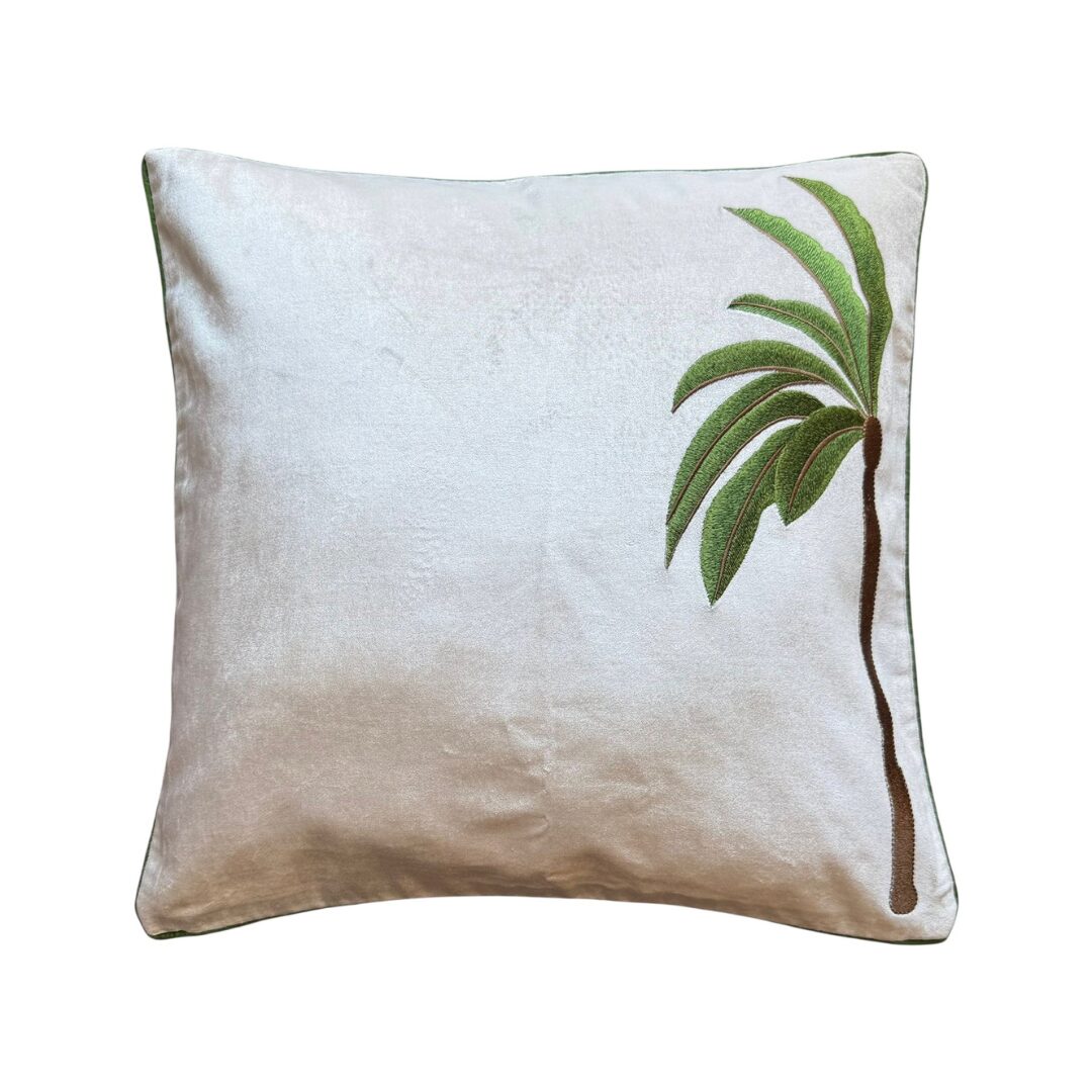 les-ottomans-ebc83-kissenbezug-aus-besticktem-samt-palme image 1