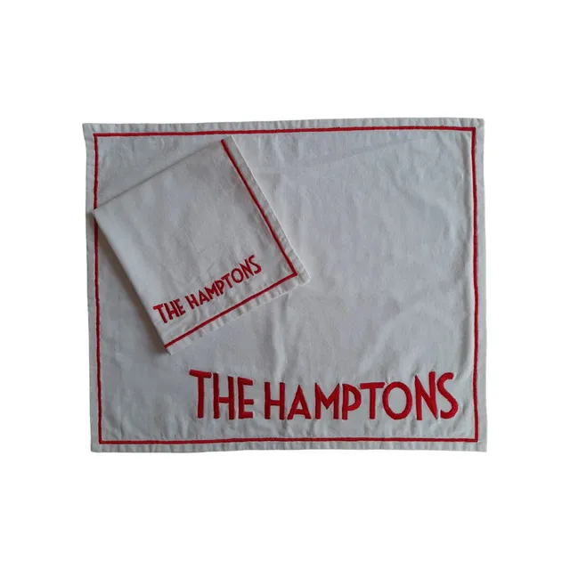 les-ottomans-the-hamptons-set-platzset-serviette-baumwolle-bestickt image 1