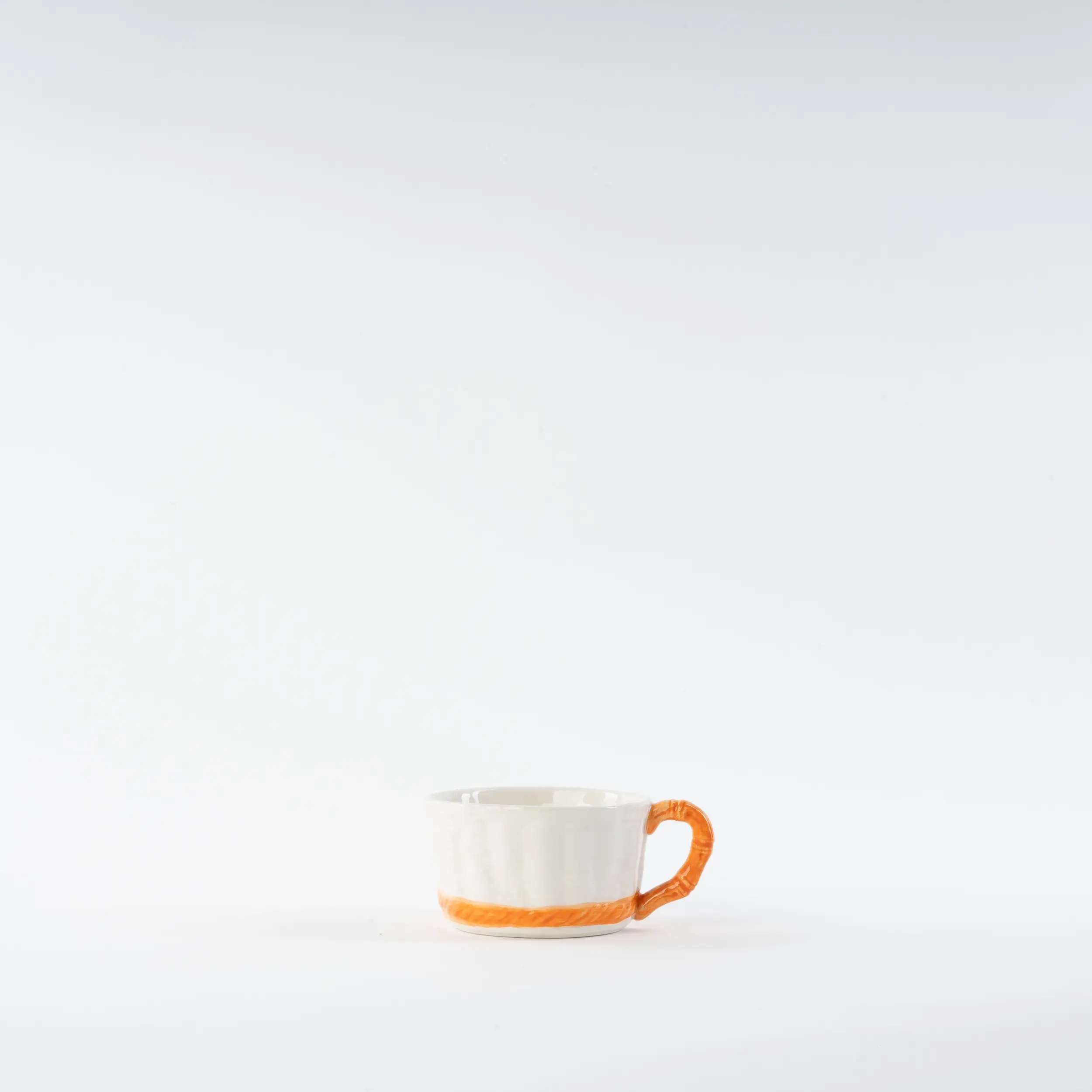 les-ottomans-orange-wicker-teetasse-mit-untertasse-keramik-handbemalt image 1