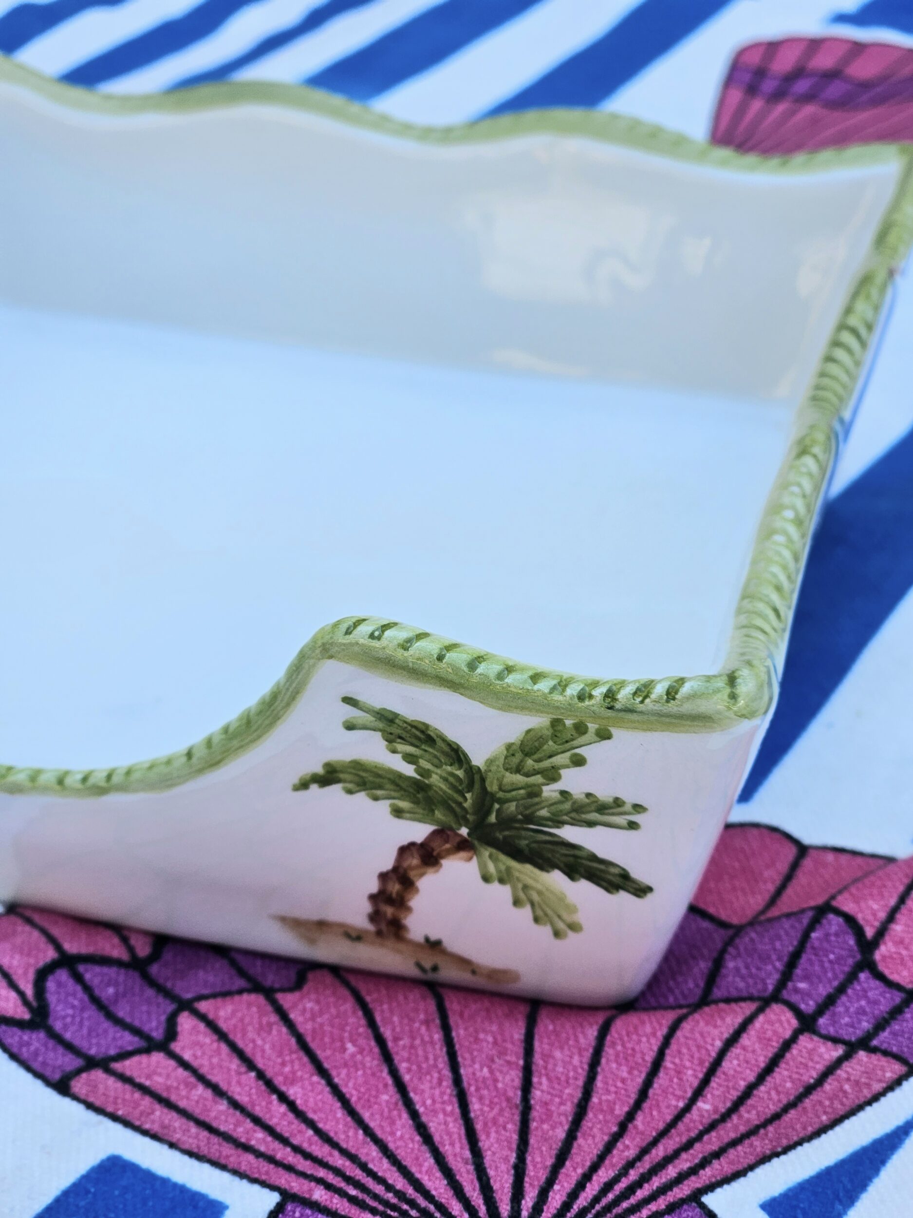 les-ottomans-serviettenring-aus-keramik-handbemalt-palme image 4