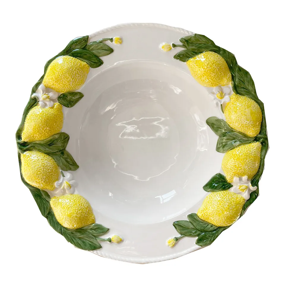 les-ottomans-lmn03-pasta-teller-keramik-limoni-handbemalt image 1