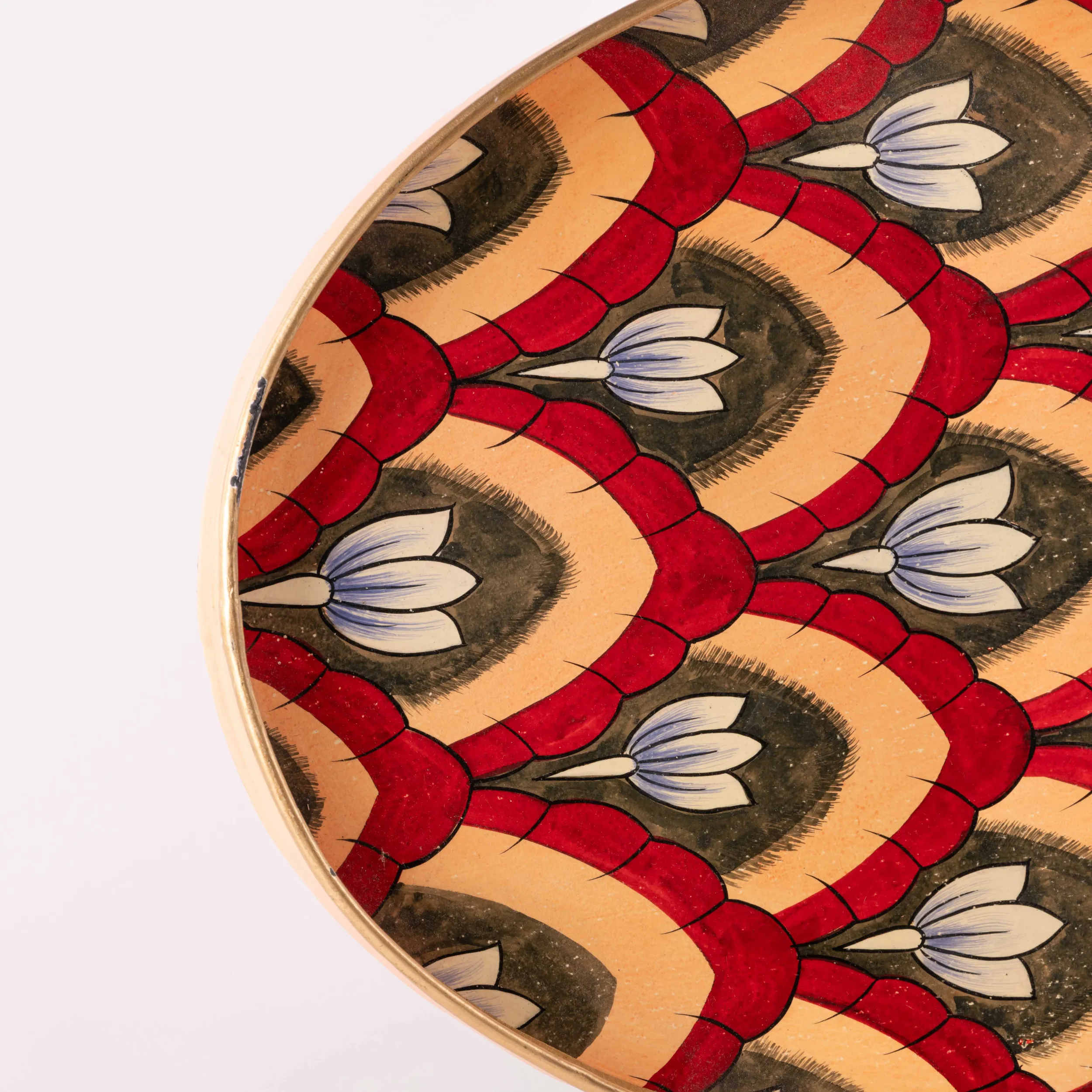 les-ottomans-ikat-it136-tablett-aus-eisen-handbemalt image 2
