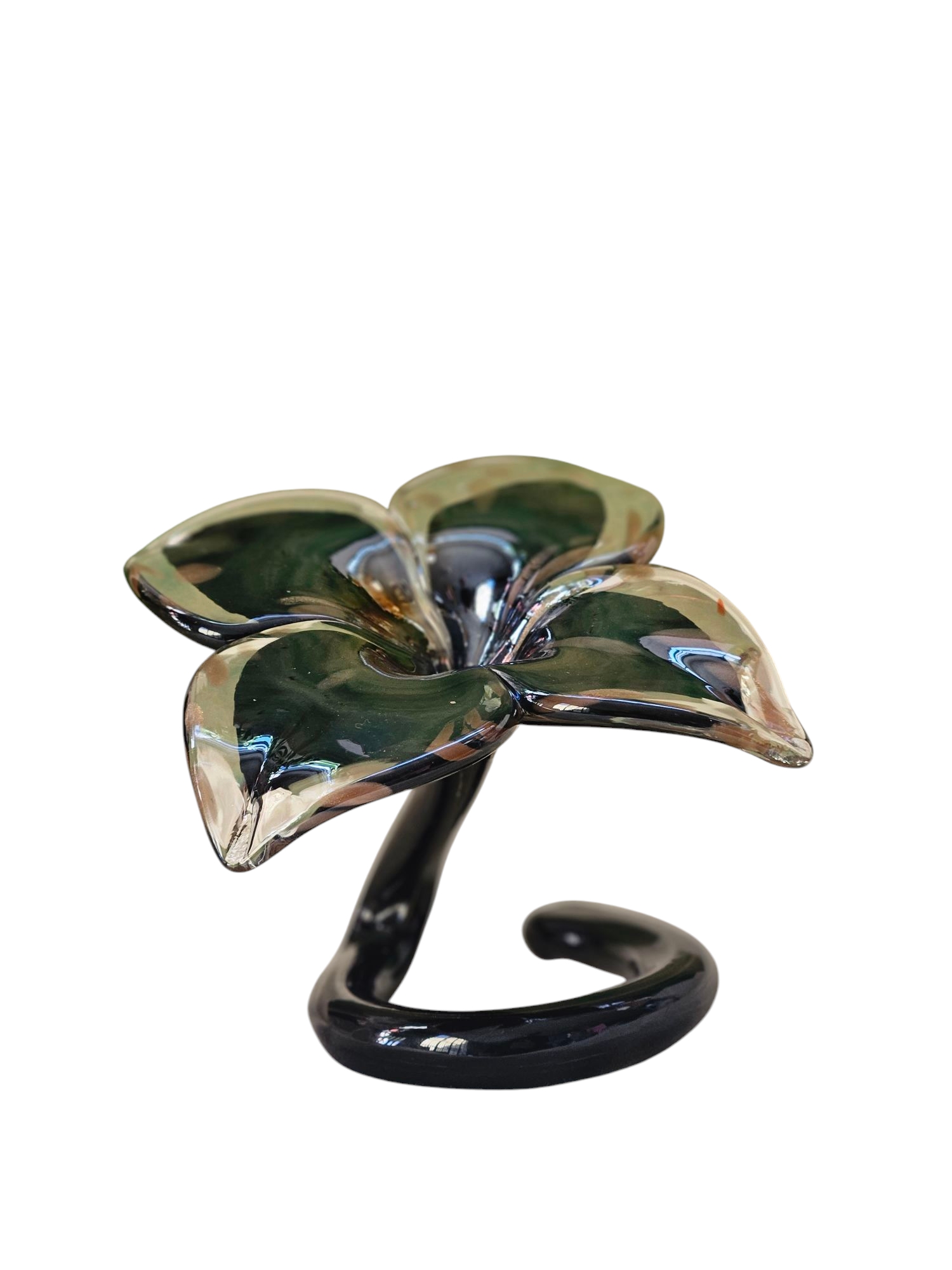 les-ottomans-black-lily-deko-objekt-aus-glas image 1
