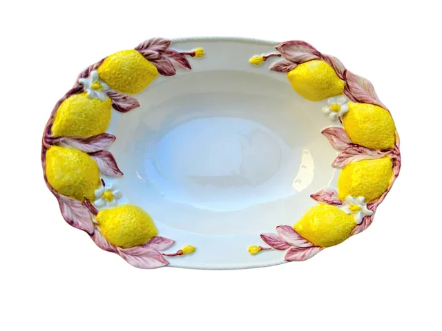 les-ottomans-lmnp04-tablett-aus-keramik-limoni-rosa-handbemalt image 1