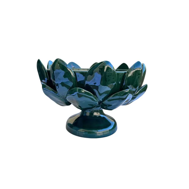 les-ottomans-artb02-schale-kleine-artischocken-keramikschale-dunkelgr-n image 1