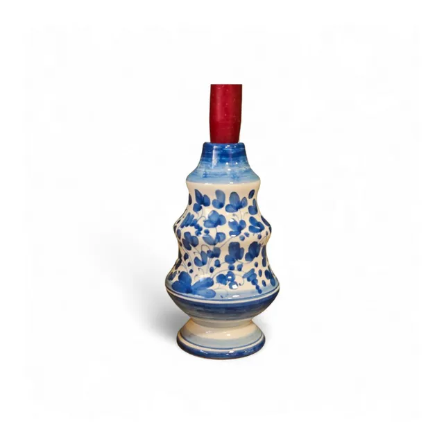 les-ottomans-albero-di-natale-handbemalter-keramik-kerzenhalter-weihnachtsbaum image 1