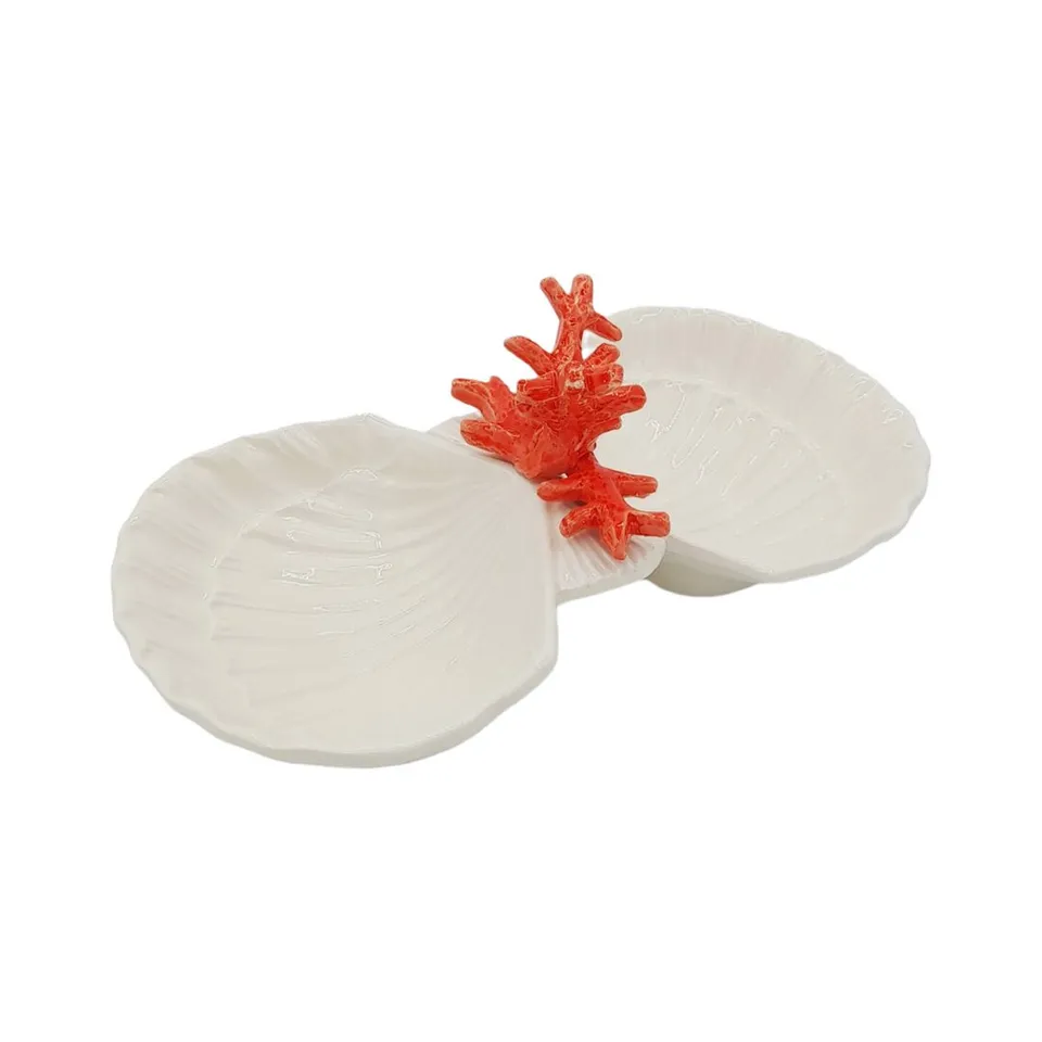 les-ottomans-shs01-vorspeisenteller-keramik-corallo-rot-handbemalt image 1