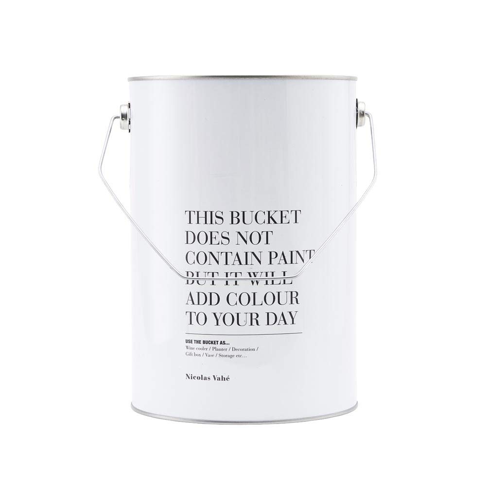 nicolas-vah-eimer-5-liter-stahl-wei-h-25-5-cm image 1