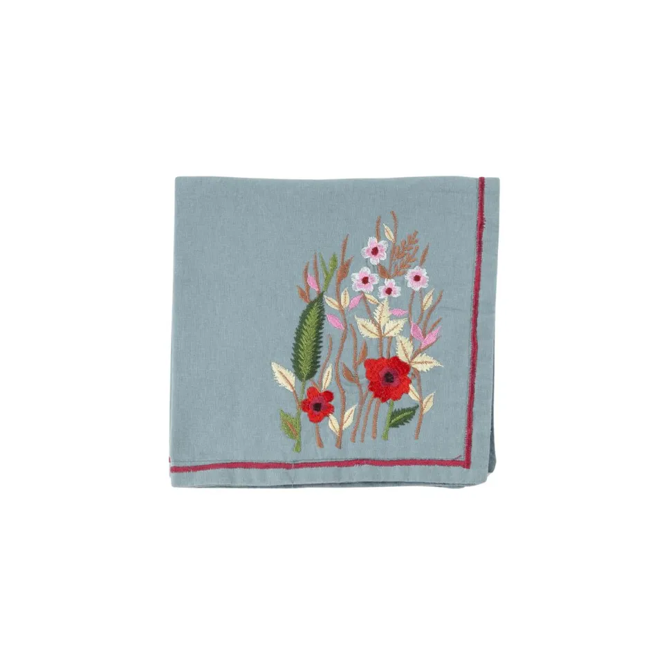 les-ottomans-servietten-baumwolle-bestickt-floral-2er-set image 1