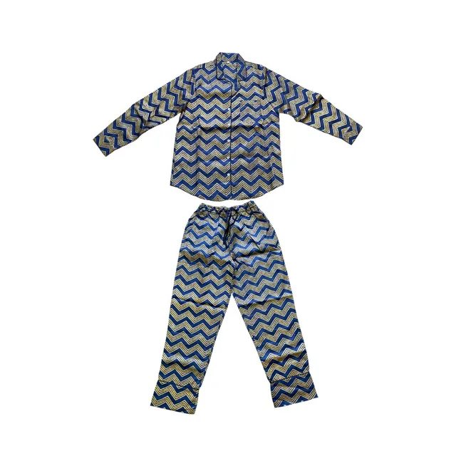 les-ottomans-bamboo-pyjama-bedruckt-pj08 image 1
