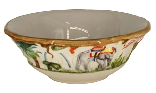 les-ottomans-la-menagerie-ottomane-schale-keramik-handbemalt image 1