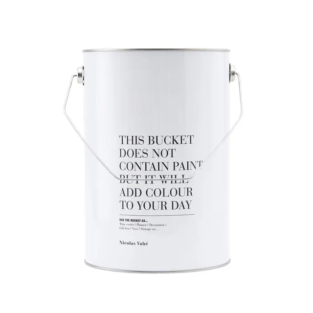 nicolas-vah-eimer-5-liter-stahl-wei-h-25-5-cm image 1
