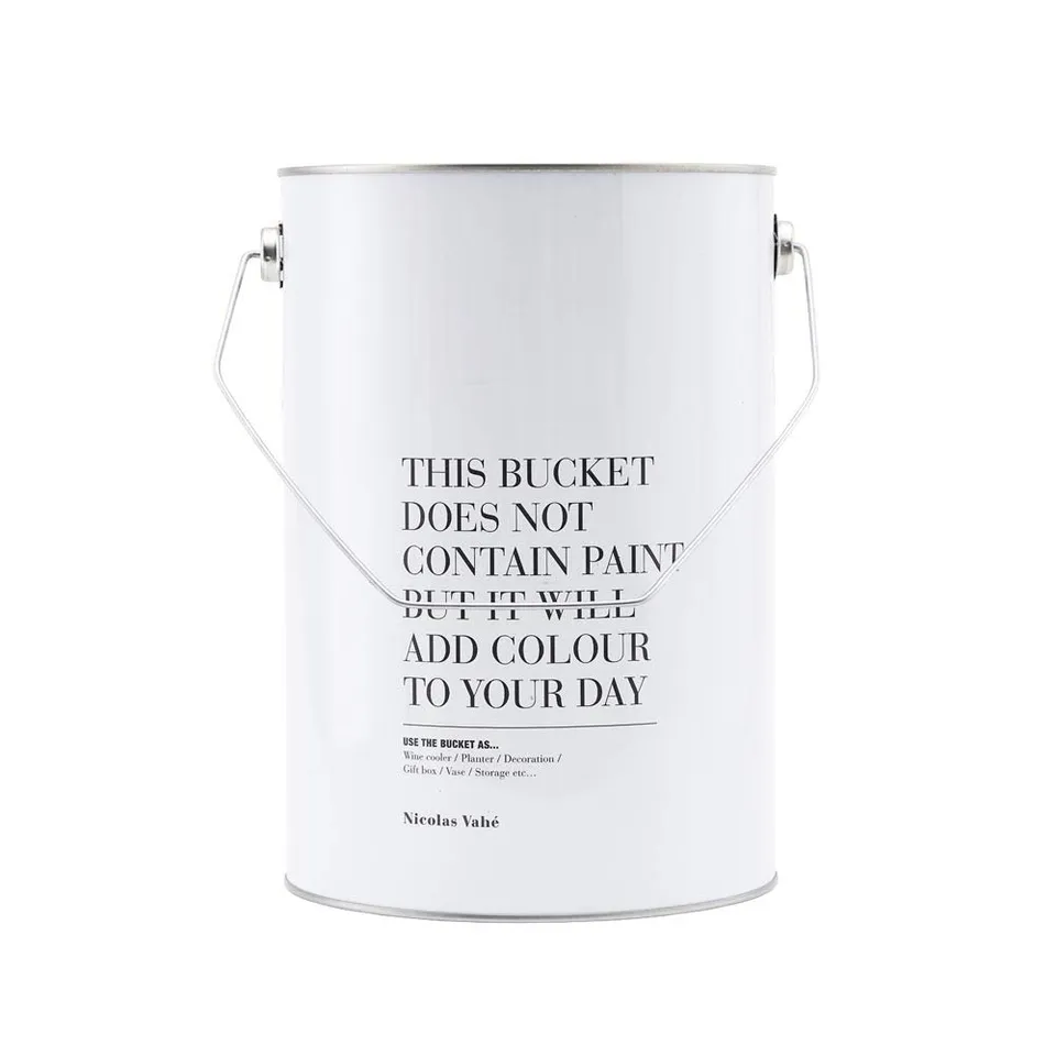 nicolas-vah-eimer-5-liter-stahl-wei-h-25-5-cm image 1