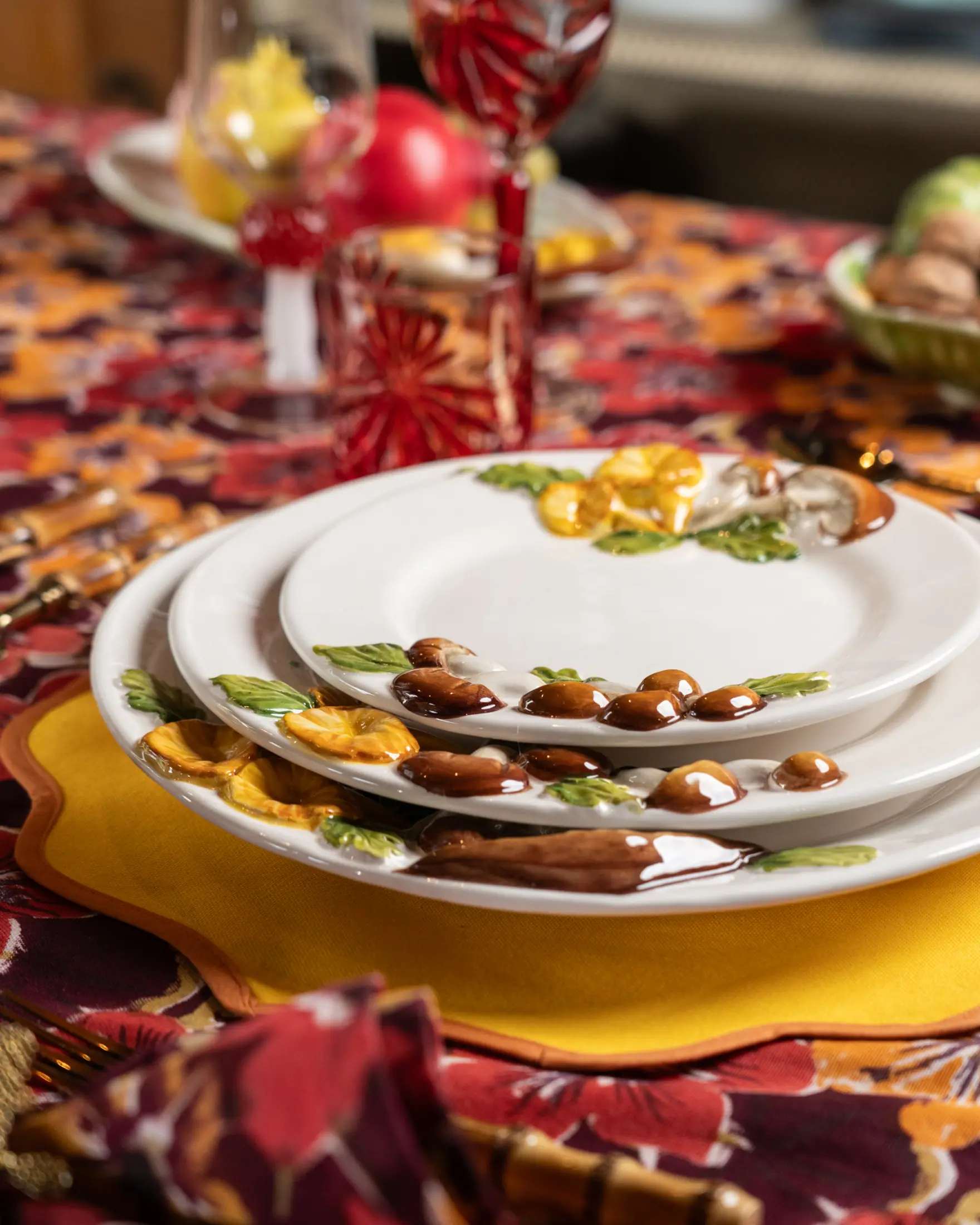 les-ottomans-funghi-keramik-platzteller-mutt04-handbemalt image 3