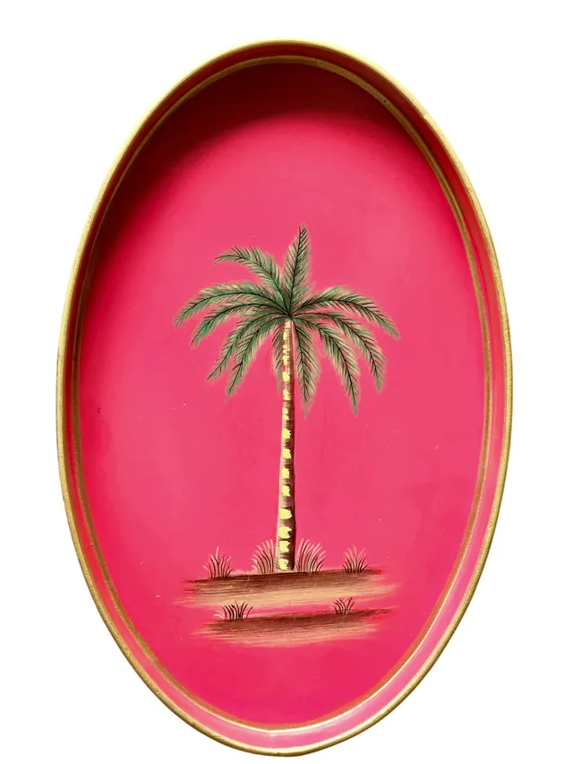 les-ottomans-it243-tablett-aus-eisen-handbemalt image 1