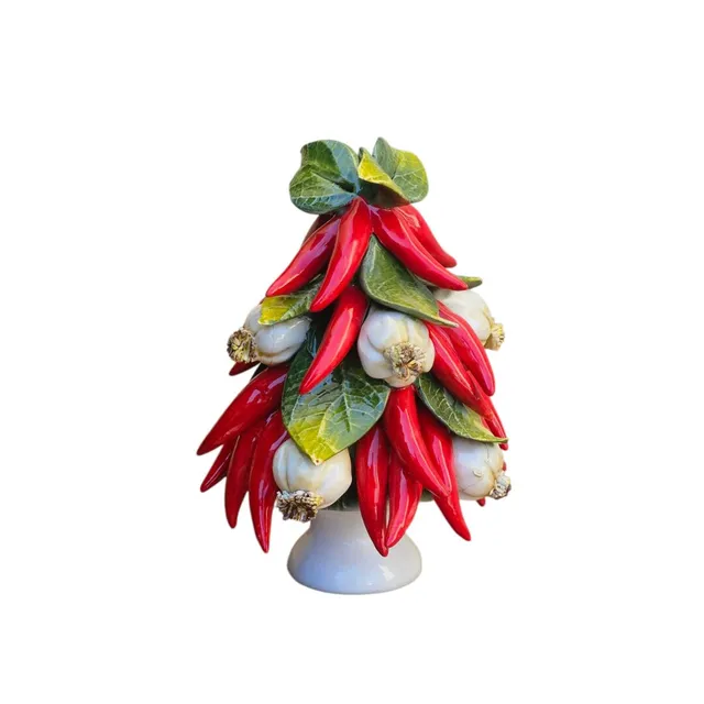 les-ottomans-pyramide-centrotavola-aus-keramik-peperoncino image 1