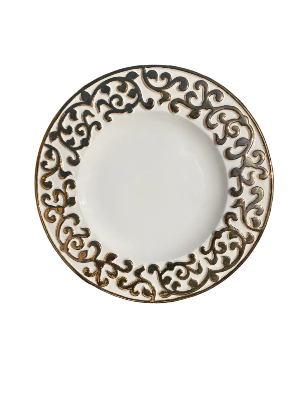 les-ottomans-bag02-essteller-keramik-barock-gold-handbemalt image 1
