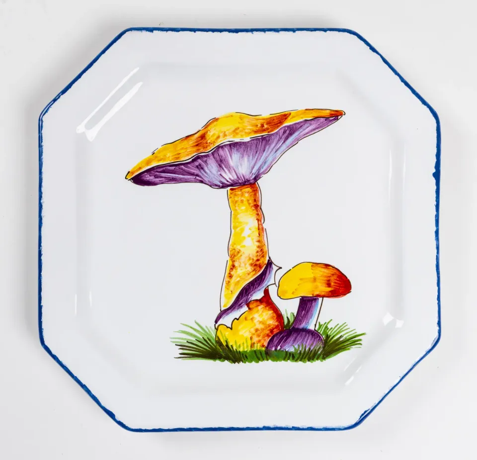 les-ottomans-funghi-serviertablett-mut03-keramik-handbemalt image 1