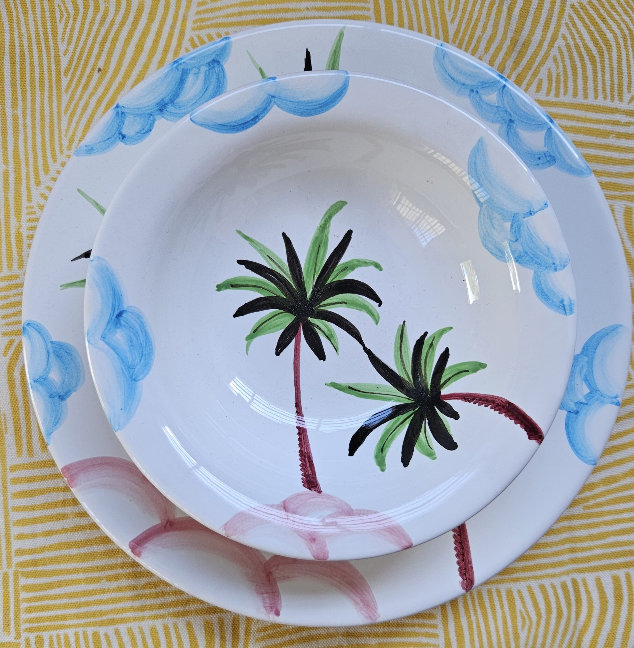 les-ottomans-palme-3-teiliges-keramik-set-handbemalt image 3