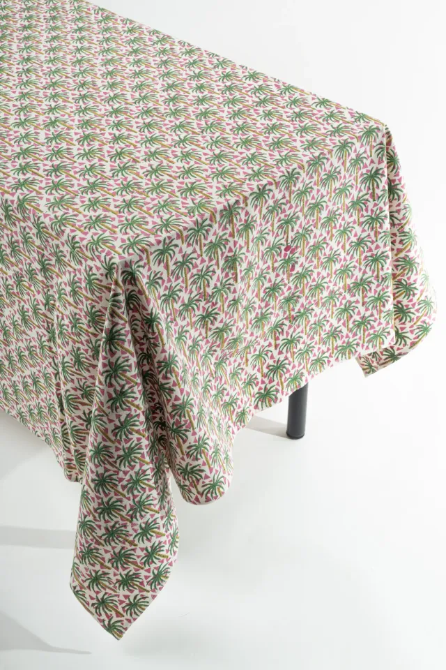 les-ottomans-ikb47-tischdecke-aus-handbedruckter-baumwolle image 1