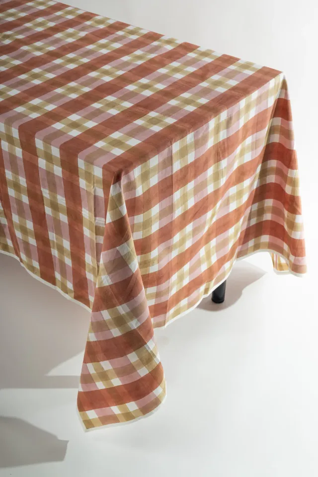 les-ottomans-ikb74-tischdecke-aus-baumwolle-handbedruckt image 1