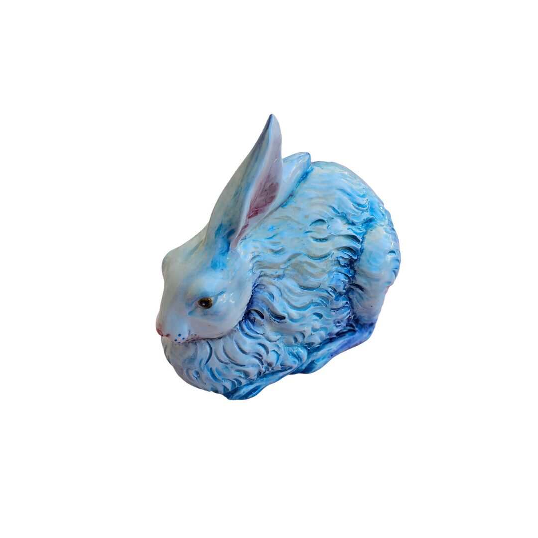 les-ottomans-hase-keramikfigur-handbemalt-osterdeko image 1