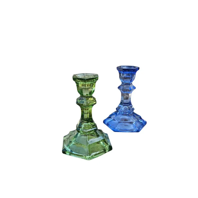 les-ottomans-kerzenhalter-glas-2er-set-gr-n-blau image 1