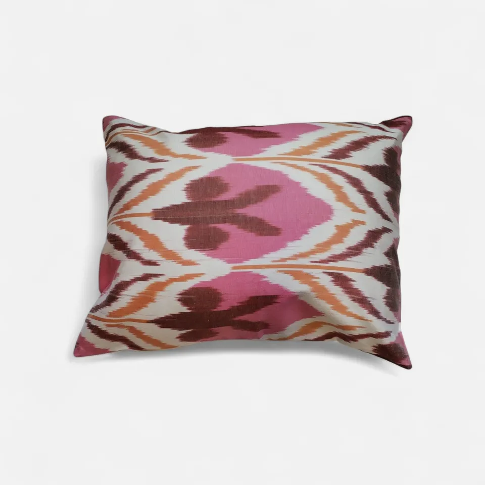 les-ottomans-ikat-kissenbezug-seide-baumwoll-r-ckseite image 1