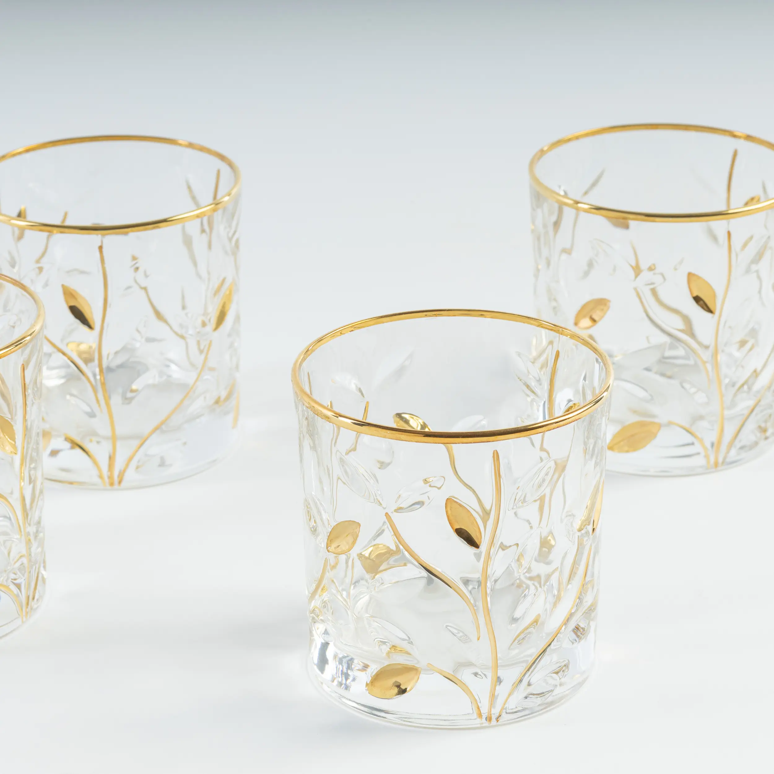 les-ottomans-gold-crystal-glass-tumbler-whiskyglas-4er-set image 2