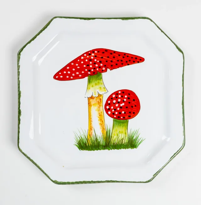 les-ottomans-mut01-tablett-aus-keramik-handbemalt-pilz-kollektion image 1