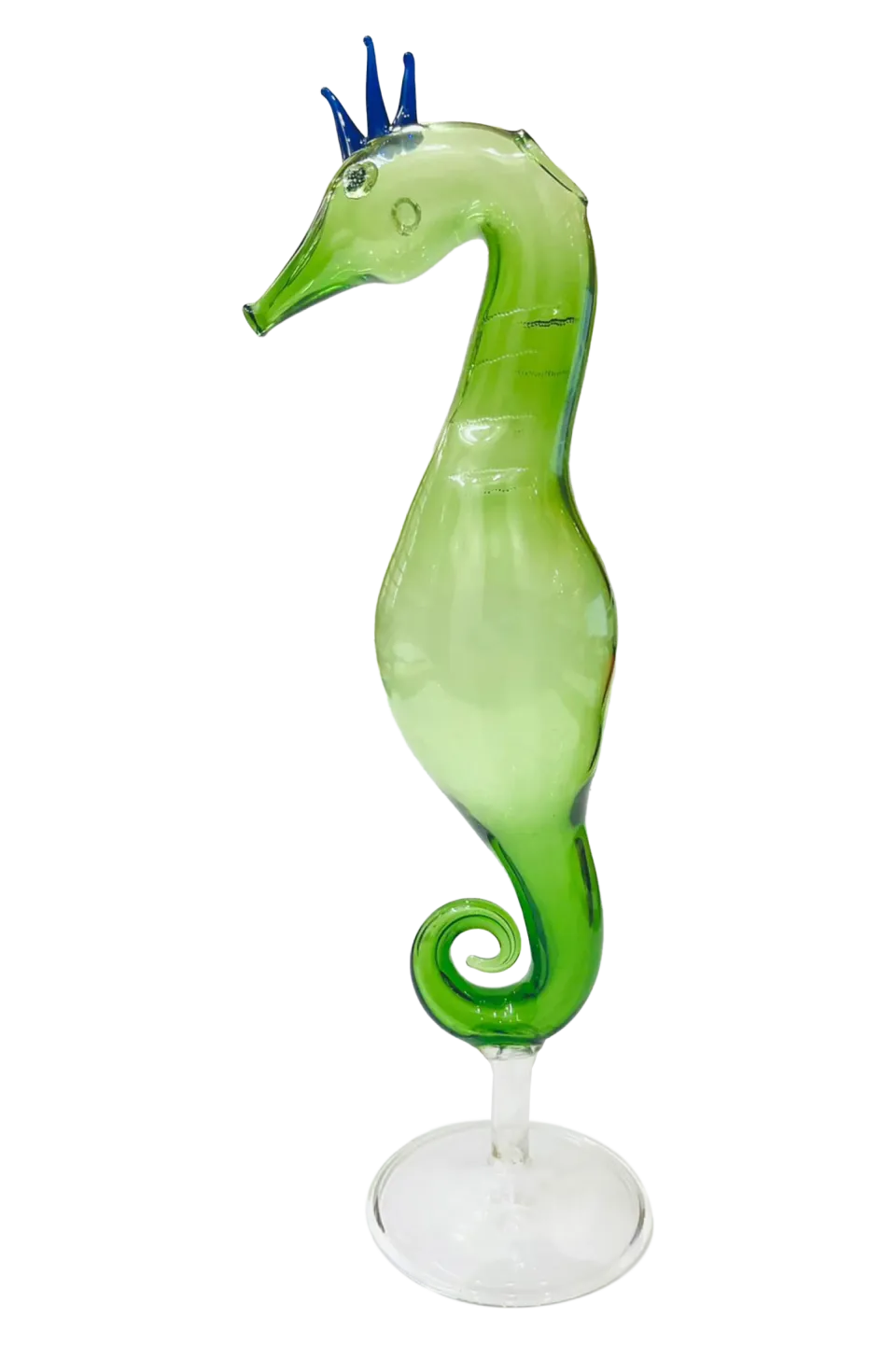 les-ottomans-cocktailglas-seepferdchen-gr-n-glas image 1