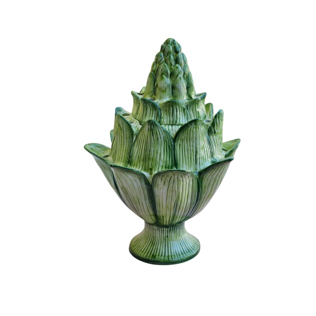 les-ottomans-tulpenbaum-vase-aus-keramik-handbemalt image 1