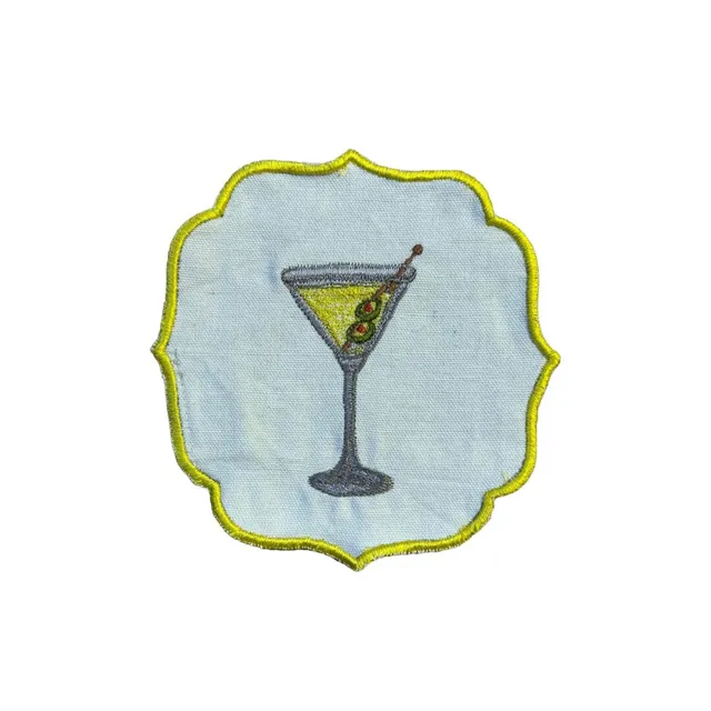 les-ottomans-hcn13-cocktailservietten-handbestickt-set-2-baumwolle image 1