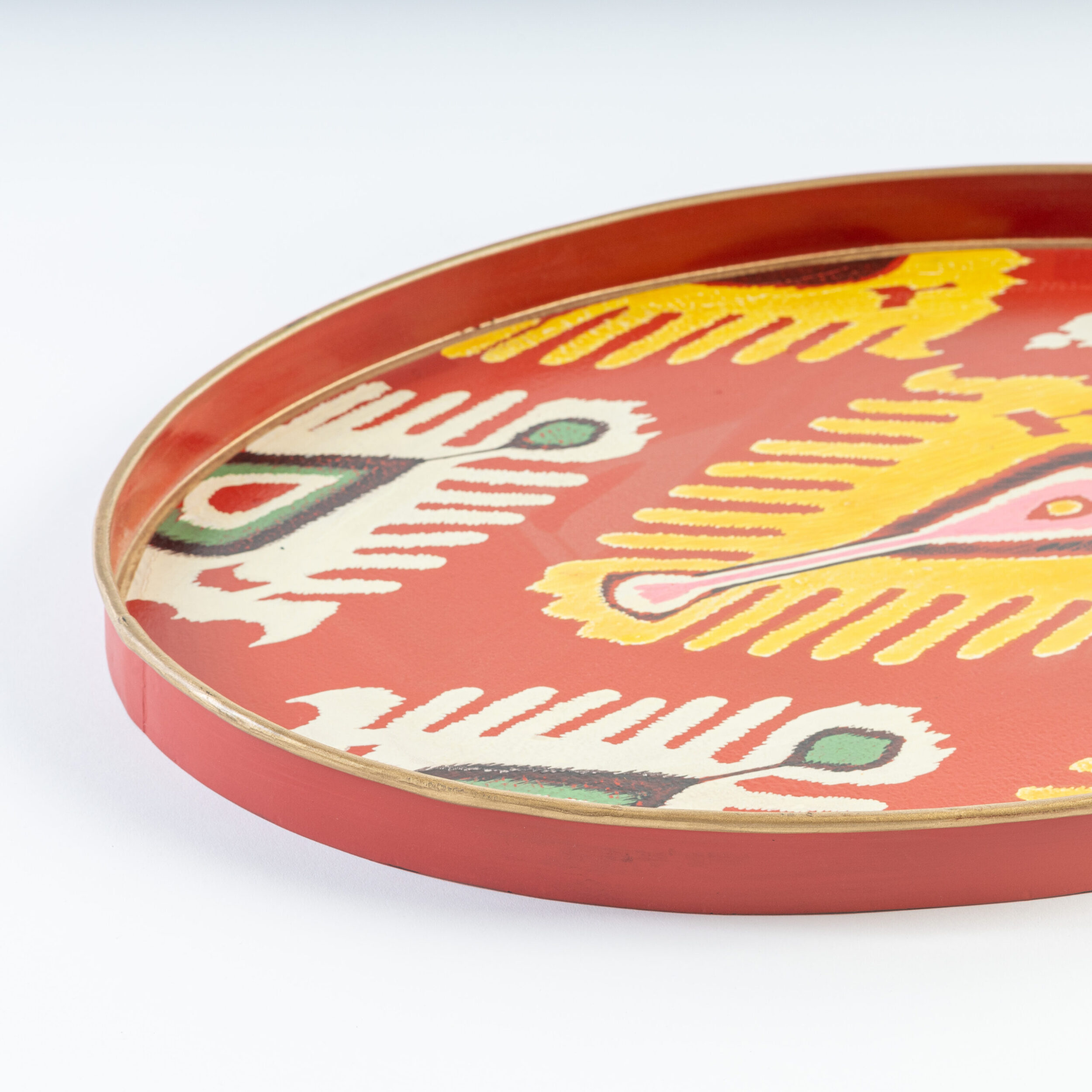 les-ottomans-it18-tablett-aus-eisen-handbemalt-ikat image 3