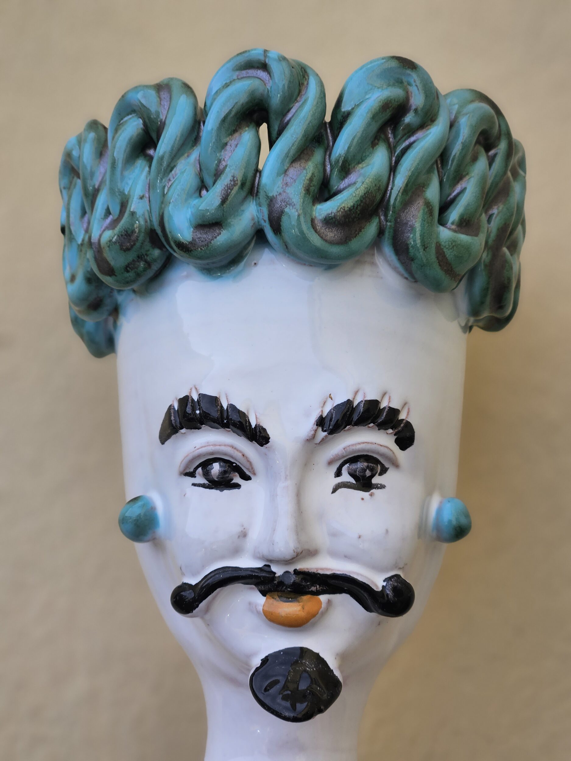 les-ottomans-sicily-sculpture-vase-aus-keramik-handbemalt-set-aus-2 image 3