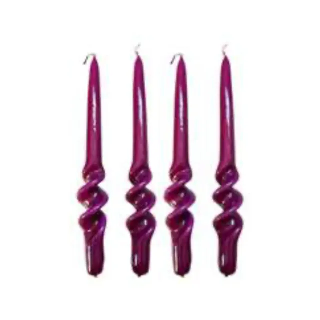 les-ottomans-twist-stabkerzen-4er-set-borgogna-cae03 image 1