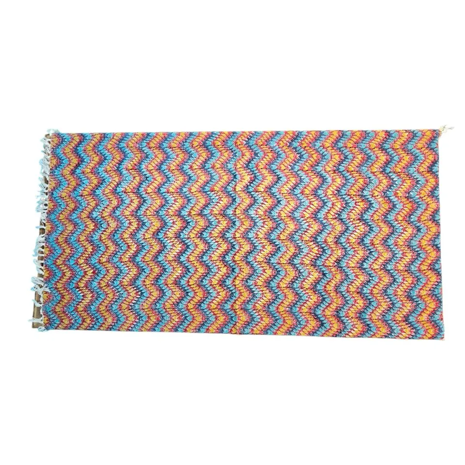 les-ottomans-plaid-stampato-baumwolldecke-mit-quasten image 1