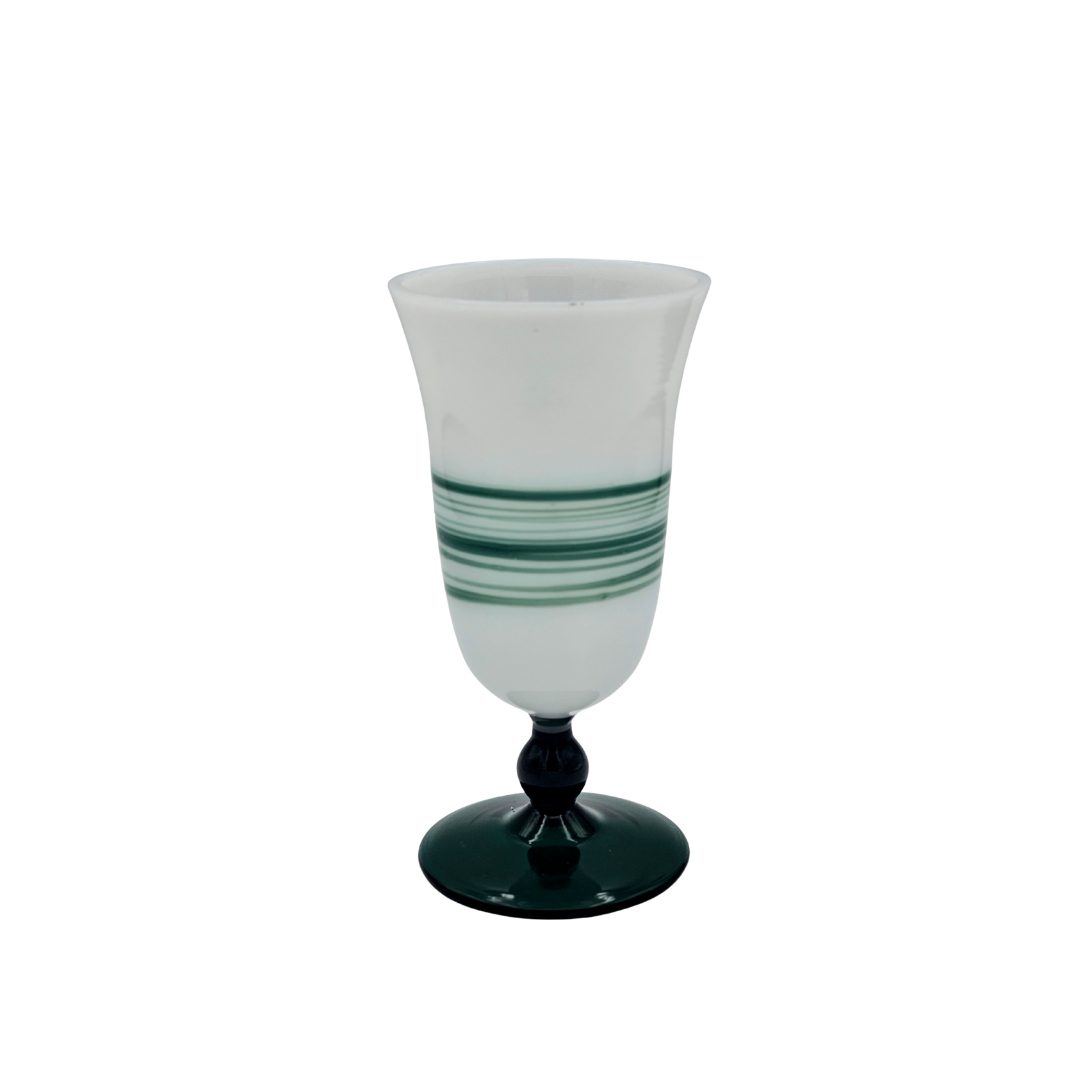 les-ottomans-trinkglas-aus-glas-mit-gr-nen-streifen image 1