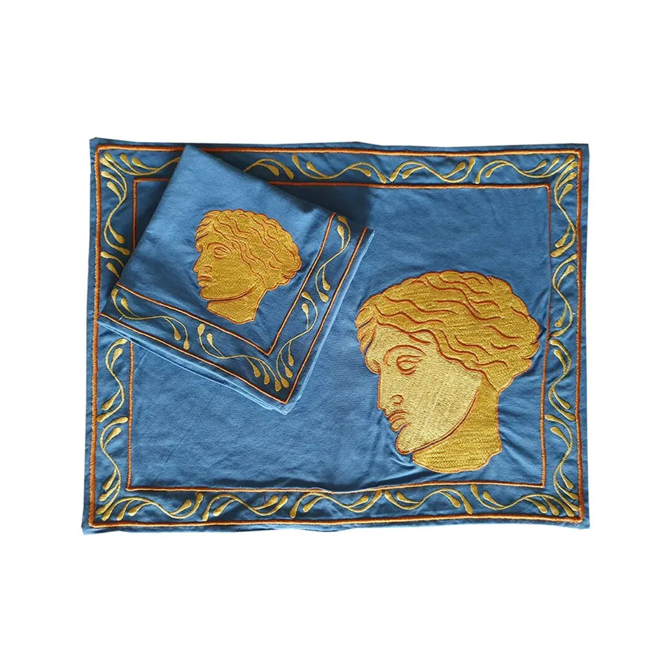 les-ottomans-tischset-serviette-baumwolle-busto-romano-stick-set image 1